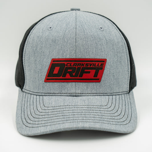 Snapback Trucker Cap - Heather Grey / Black - Clarksville Drift
