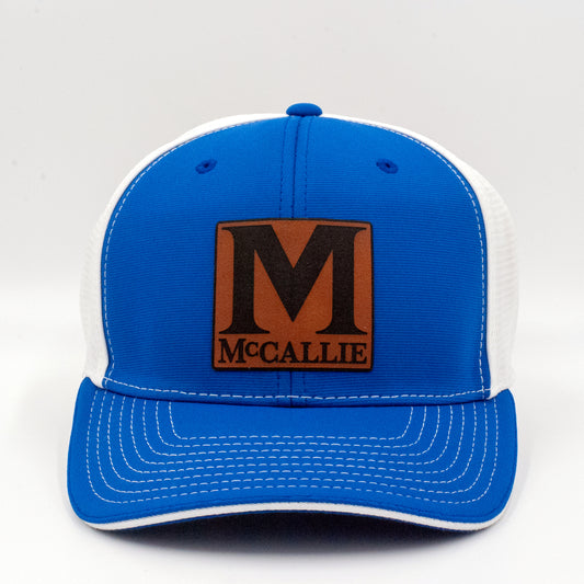 McCallie Logo Hat with Leatherette Patch