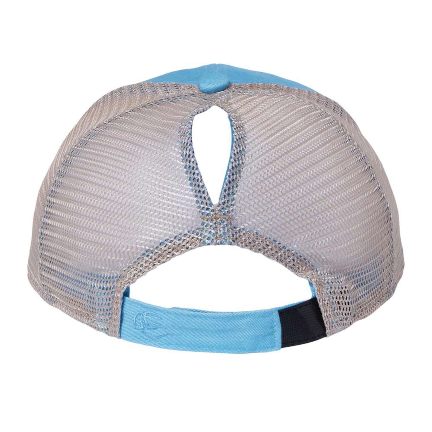 Ponytail Mesh Back Cap - Sky Blue / Tea - Mustang