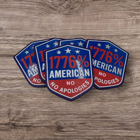 1776% American - UV Printed Patch