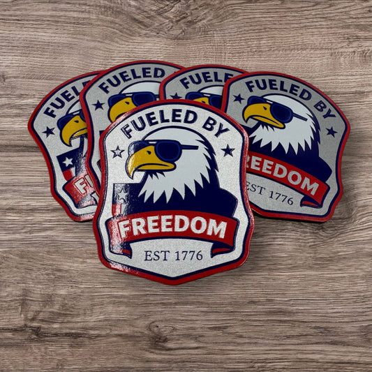 Fueled by Freedom - UV Printed Patch