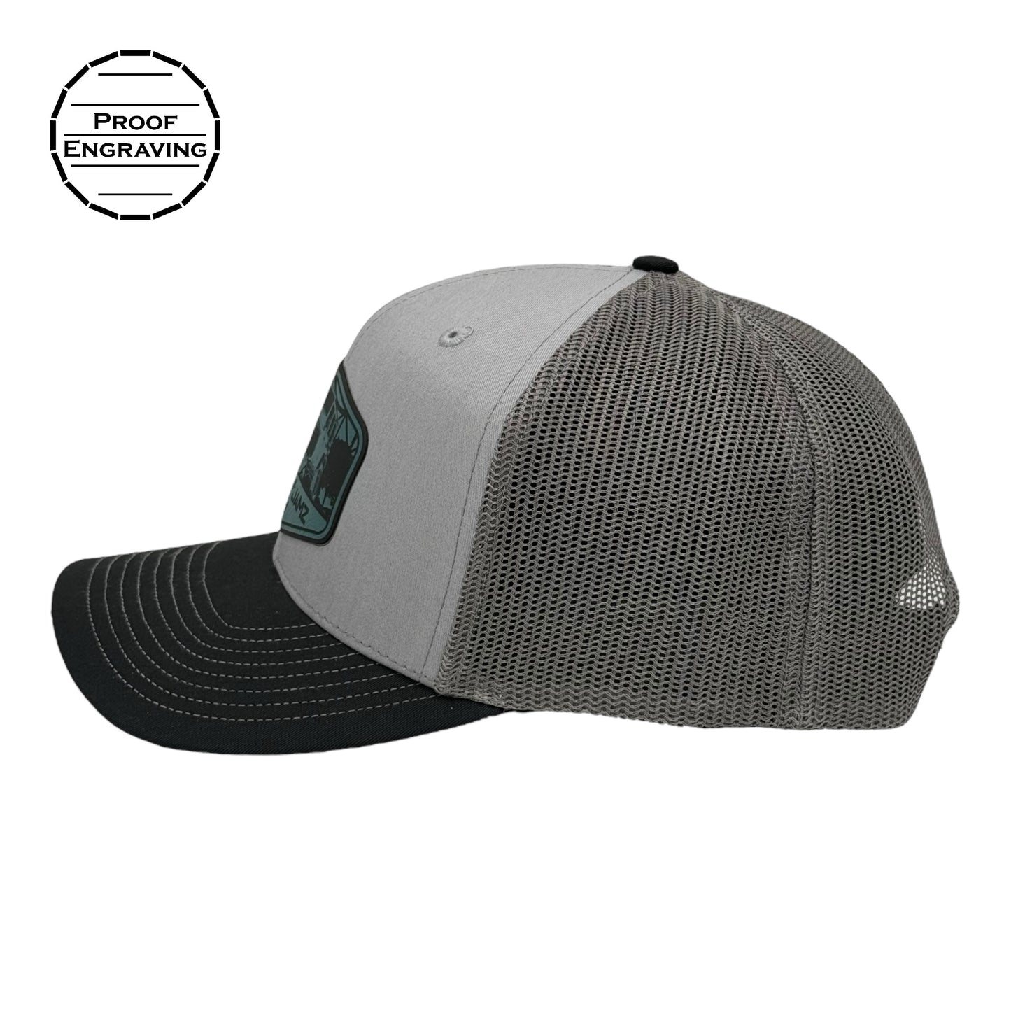 2024 Jeeps and Jamz Expo - Official Hat (Gray/ Charcoal/ Black)