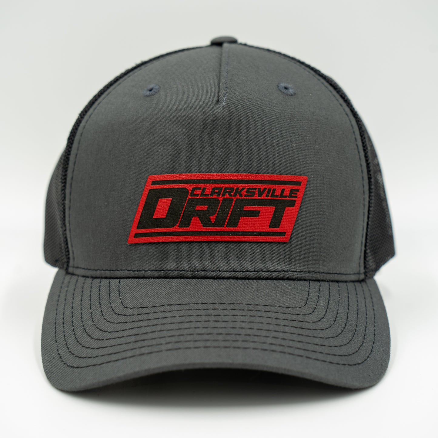 Snapback Trucker Cap - Charcoal / Black - Clarksville Drift