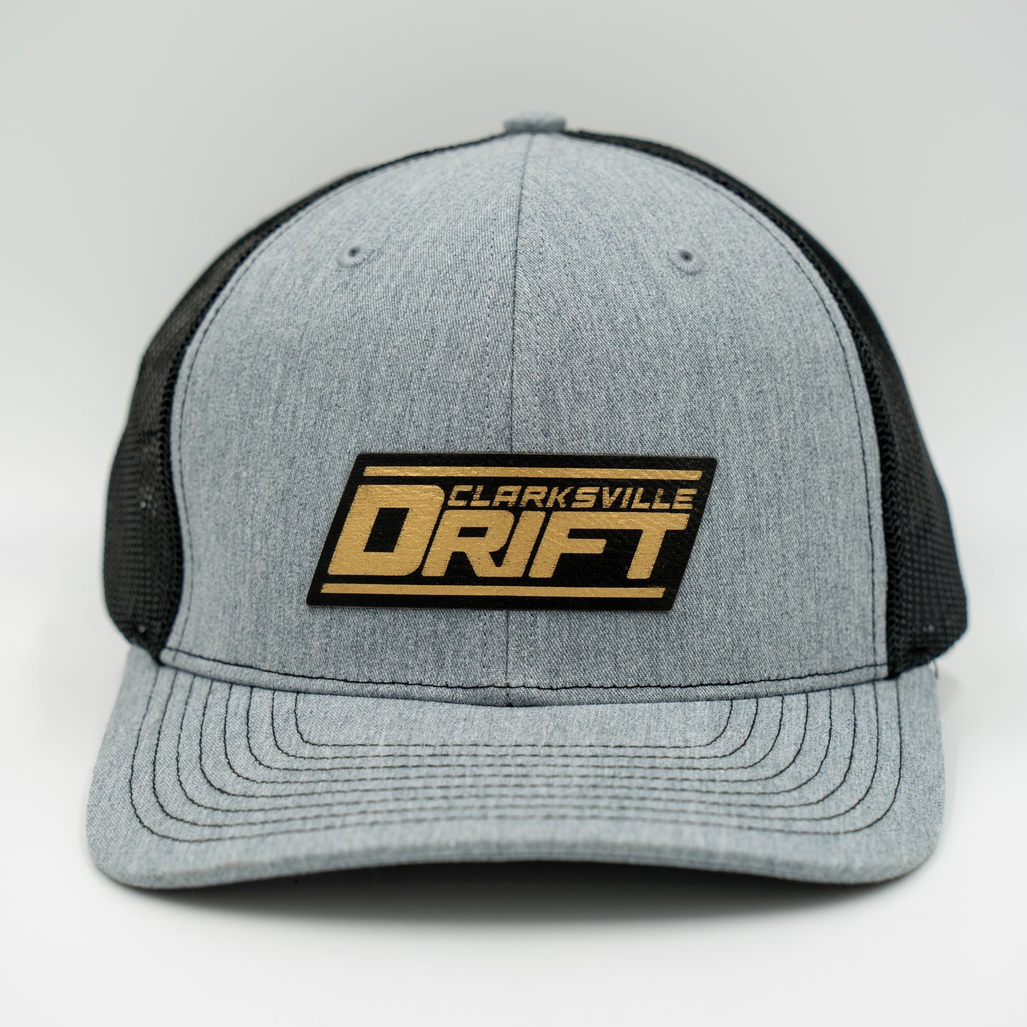 Snapback Trucker Cap - Heather Grey / Black - Clarksville Drift