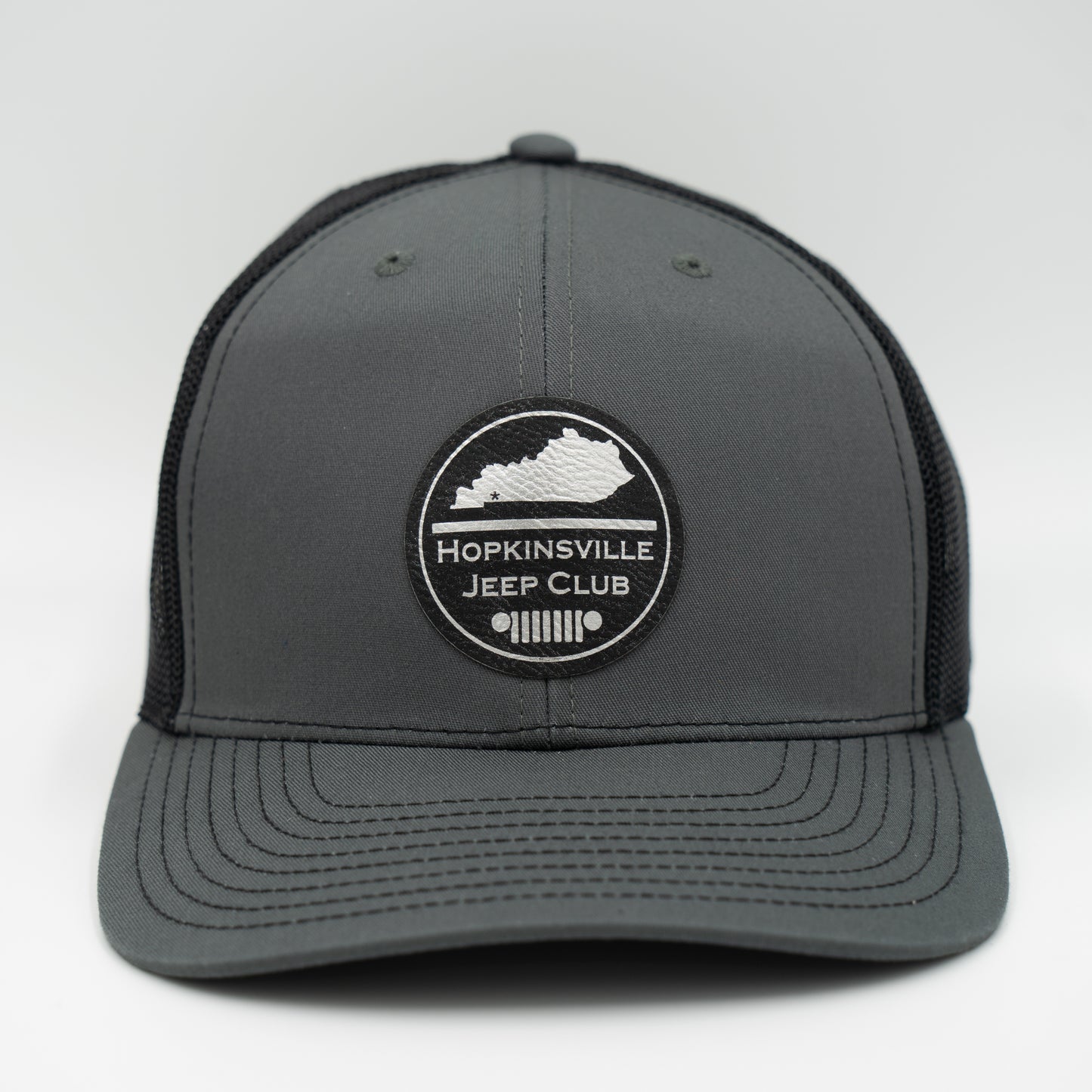 Snapback Trucker Cap - Round Logo - Hopkinsville Jeep Club