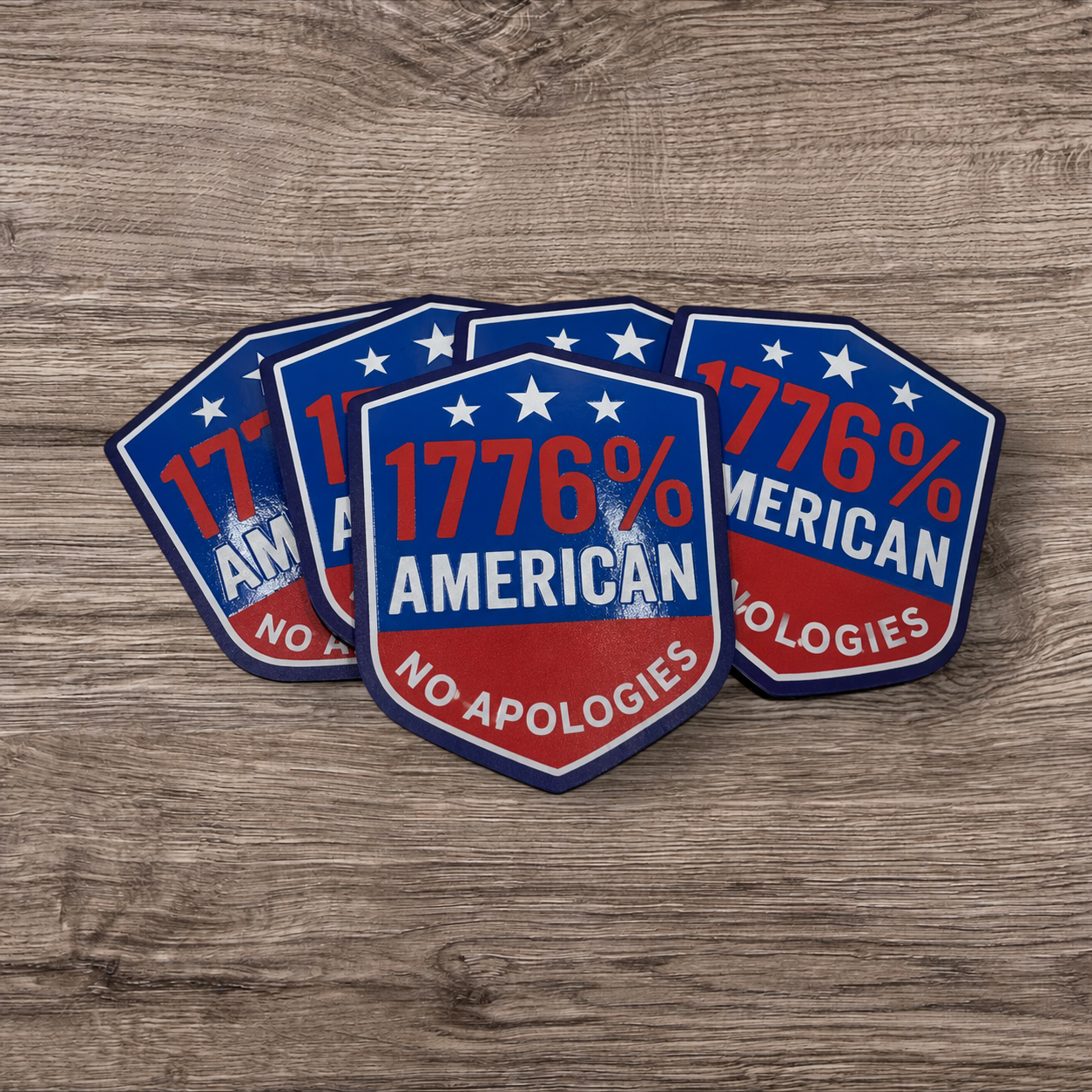 1776% American - UV Printed Patch