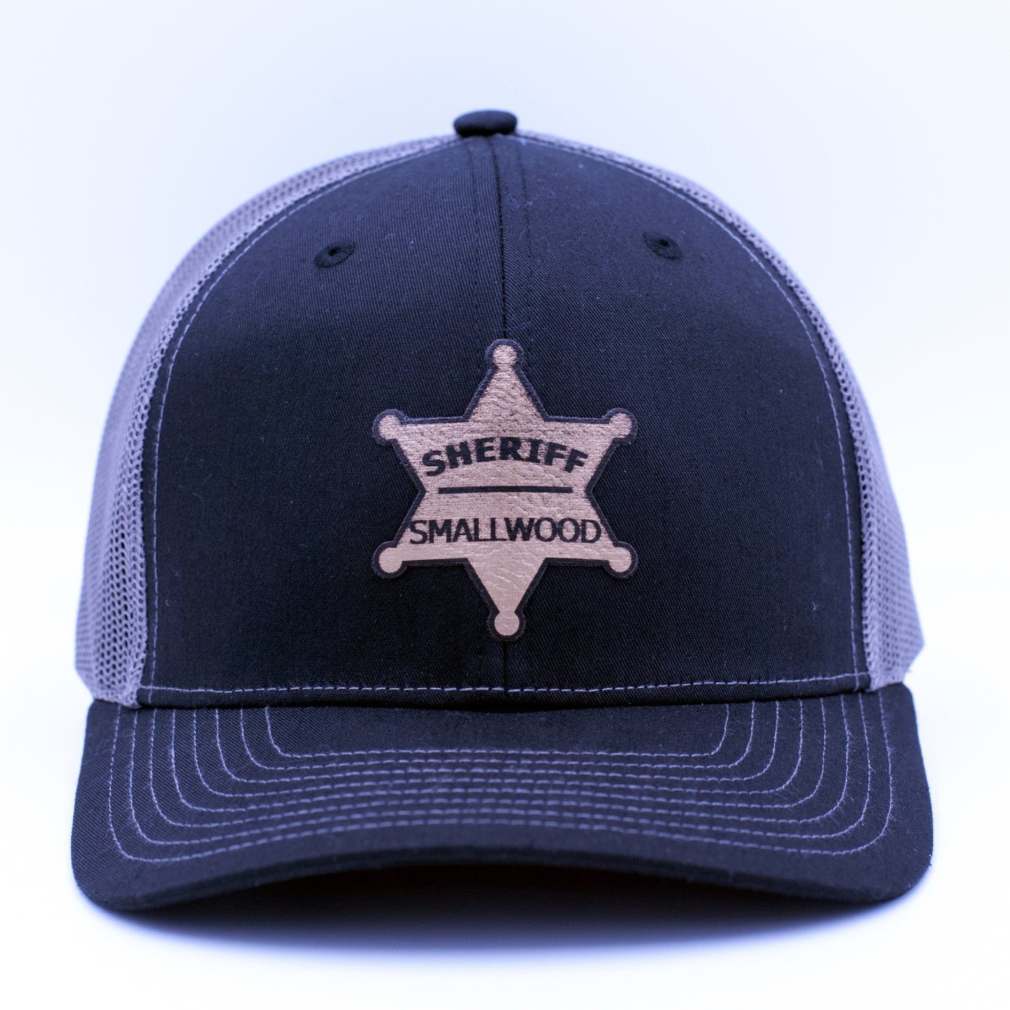 Custom Laser Engraved Leatherette Hat