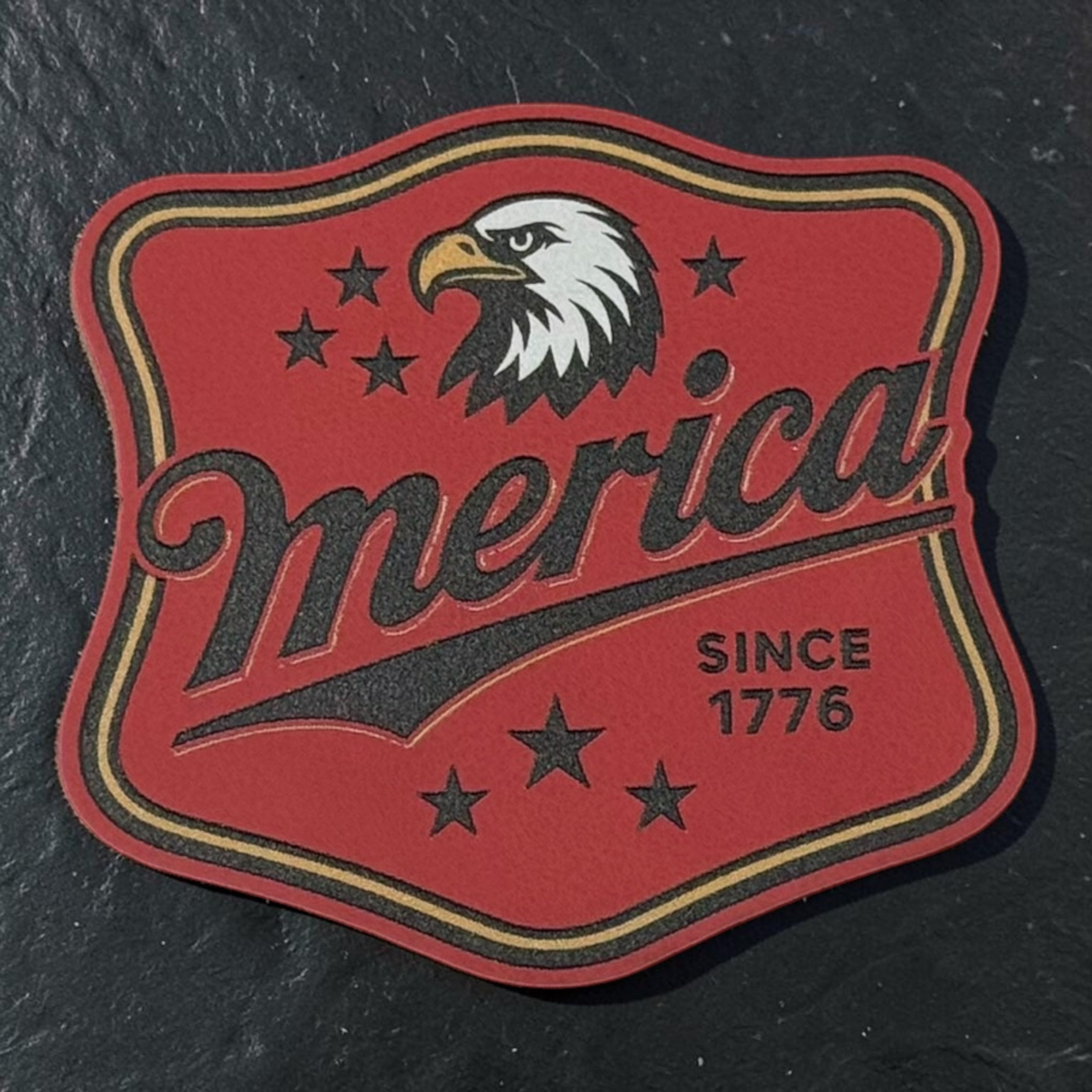 'Merica - UV Printed Patch
