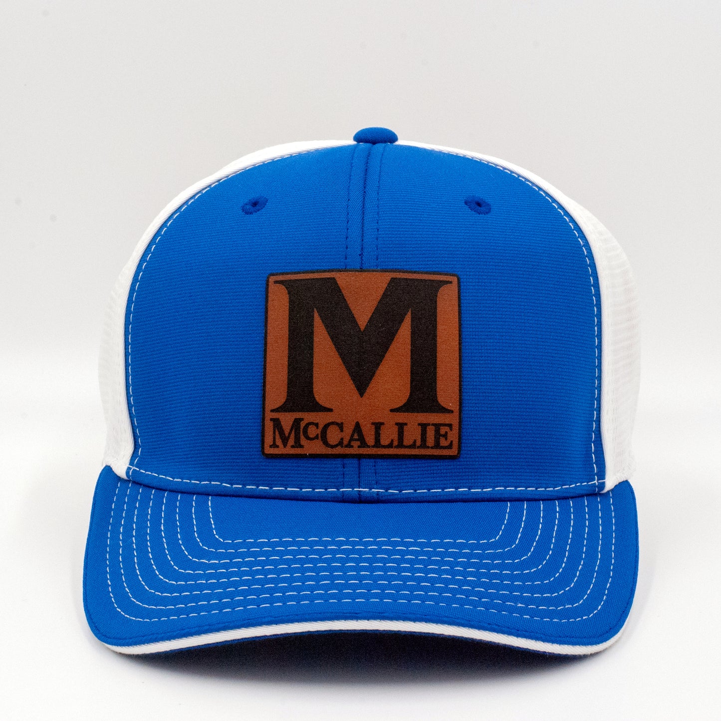 McCallie Logo Hat with Leatherette Patch