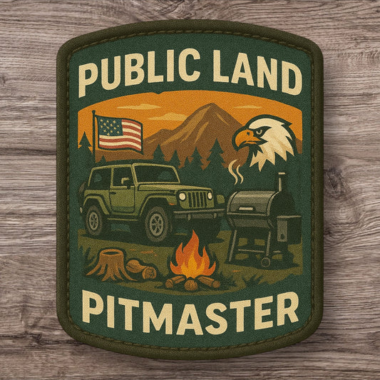 Public Land Pitmaster - UV Printed Patch