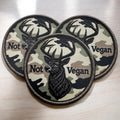 Not Vegan - UV Printed Patch