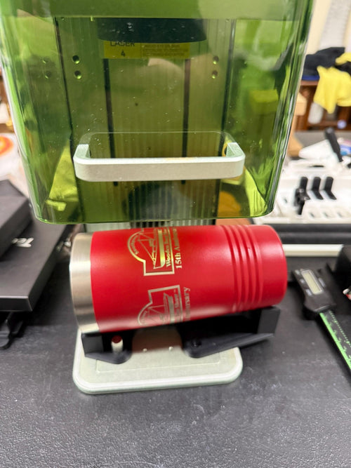 20oz Tumbler Laser Engraving Fixture for xTool F1 detail