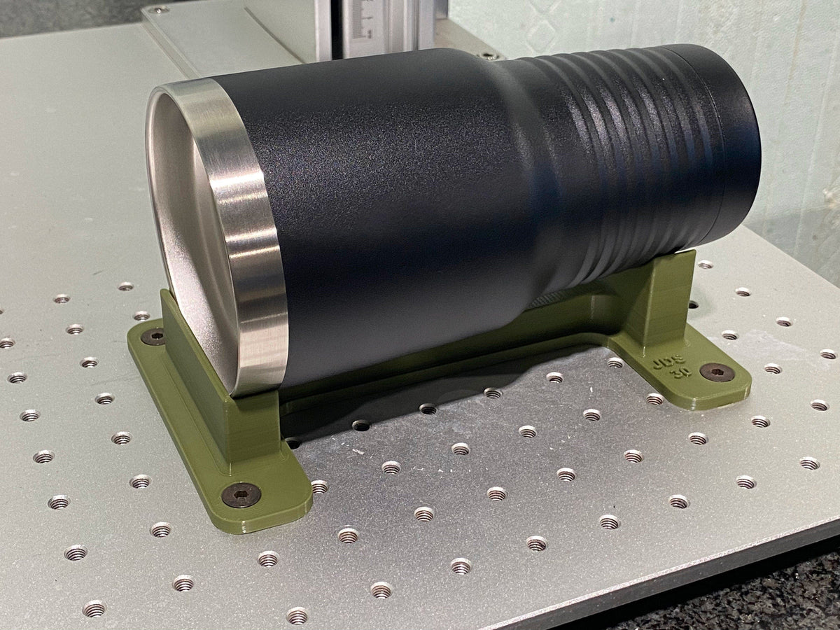 JDS 30oz Tumbler Laser Engraving Fixture detail