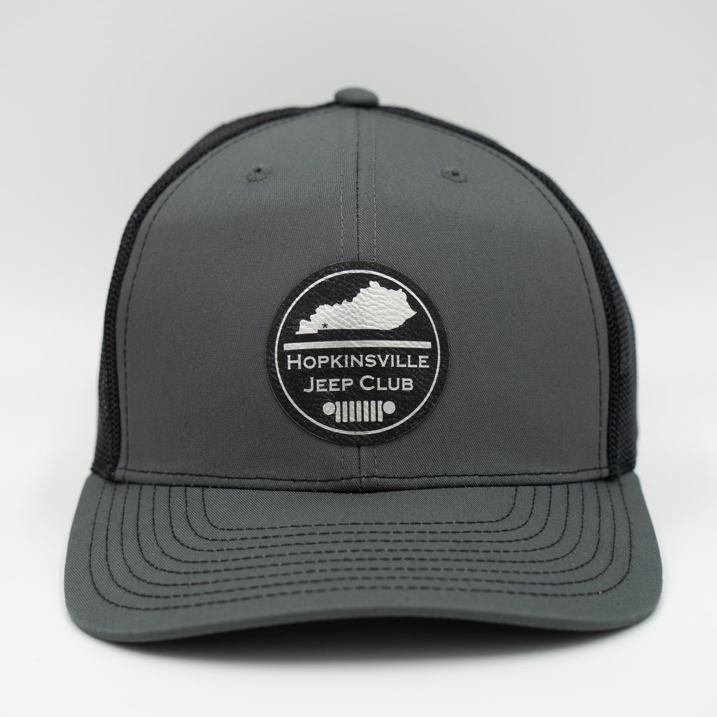 Snapback Trucker Cap -  Round Logo - Hopkinsville Jeep Club