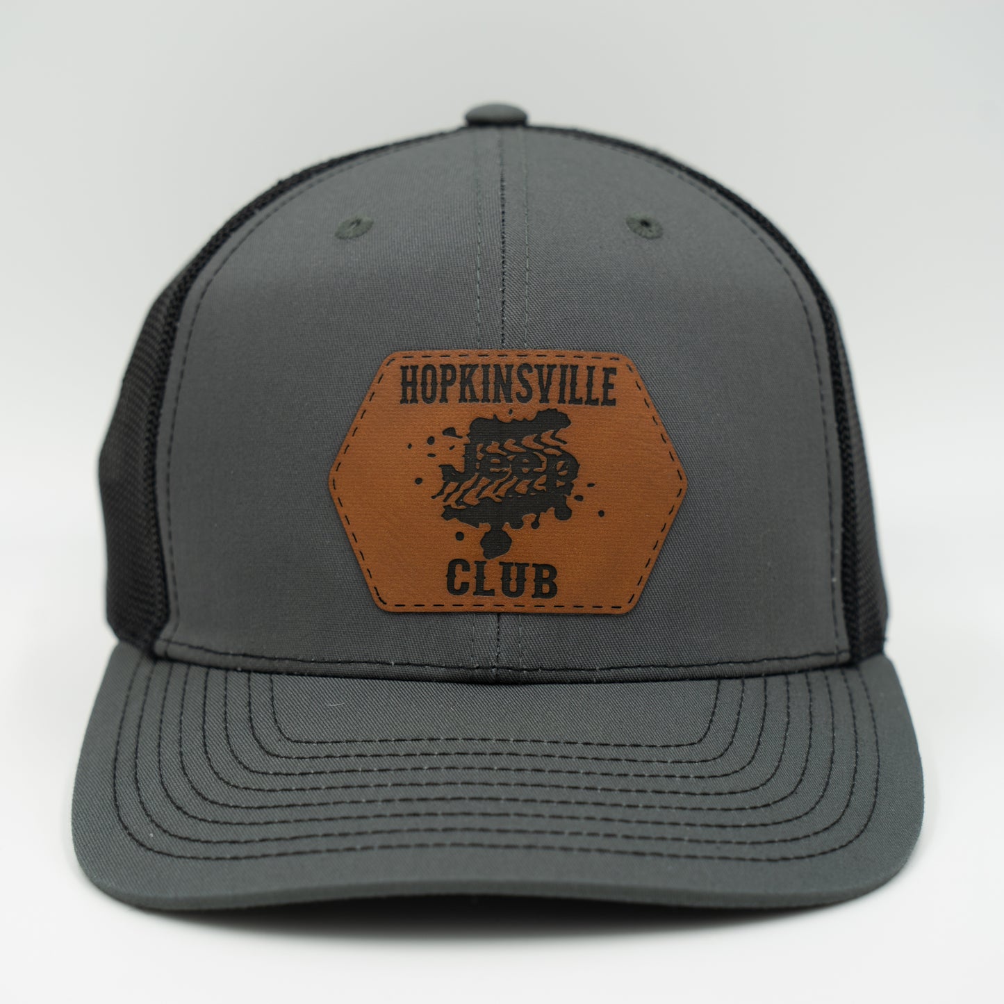 Snapback Trucker Cap -  Mud Logo - Hopkinsville Jeep Club